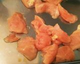 ｽﾅｯﾌﾟｴﾝﾄﾞｳと胸肉の味噌ｺﾁｭ炒作り方4写真