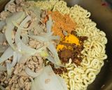 辛カレーラーメン作り方5写真