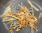 鶏レバーの陳皮と生姜の甘辛煮作り方2写真
