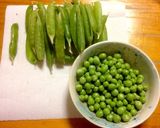 豆ご飯^_^寝る前準備で朝炊き上がり！作り方1写真