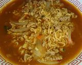 辛カレーラーメン作り方7写真