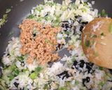 卵不使用！納豆チャーハン作り方4写真