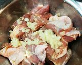 ごはんがすすむ！鶏肉のにんにく醤油焼き作り方2写真