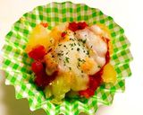 お弁当に♡じゃが芋トマトソースグラタン♡作り方5写真