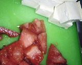豆腐とトマトの和風ごまマヨ和え♪作り方1写真