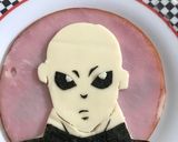 キャラ弁 ドラゴンボール ジレン 平面作り方4写真