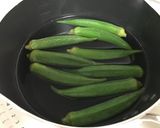 オクラベーコン巻き作り方1写真