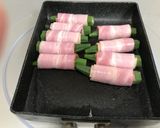 オクラベーコン巻き作り方3写真