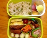 息子弁当&ママへのお弁当180502作り方7写真