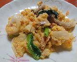 野菜たっぷり！ツナ＆おから☆キャベ玉チー作り方4写真