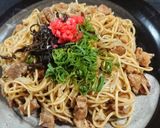 驚愕レシピNo.4アベさんの焼きラーメン作り方10写真