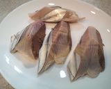 初鰹のしょうが煮の炒りこんにゃく添え作り方1写真