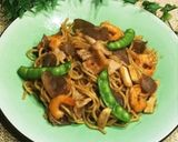 驚愕レシピNo.2一子相伝の五目焼きそば作り方13写真