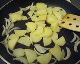 じゃがいも炒め✿パプリカ味作り方3写真