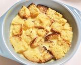 【幼児食】おやつに簡単パンプティング作り方3写真