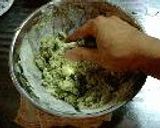 鮮やかグリーン*緑茶で葉っぱのクッキー作り方4写真