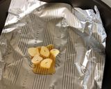 キャベツと半熟卵と鰹ぶしのごま油ニンニク作り方2写真