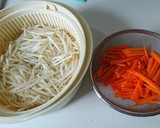 簡単！にんじんともやし炒め作り方1写真