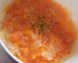 レンジで！ヘルシー簡単ミネストローネ作り方7写真