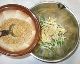 ごま酢あえ♪簡単もやしピーマン作り方10写真