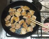 鶏もも肉の梅オイスター照り焼き♪簡単作り方6写真