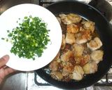 鶏もも肉の梅オイスター照り焼き♪簡単作り方8写真