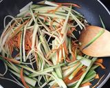 お弁当に★にんじんとズッキーニの炒め物作り方3写真