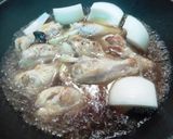 鶏手羽元のさっぱり！甘味噌酢煮作り方3写真