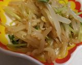 ヘルシーダイエット梅おろし薬味もやし和え作り方1写真