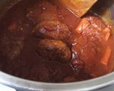 コクあり★お豆腐煮込みハンバーグ作り方12写真