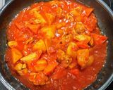 簡単！鶏肉とゴロゴロ野菜のトマト煮作り方4写真