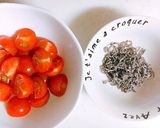 ´ω`ღプチトマトと塩こんぶの卵炒めღ作り方3写真