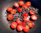 ´ω`ღプチトマトと塩こんぶの卵炒めღ作り方5写真