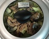 取り分けおかず☆サバ缶とキャベツ蒸し作り方2写真