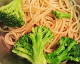 全粒粉ブロッコリーコガーリックパスタ作り方3写真