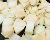 半玉レタス☆カレー風味の野菜たっぷり炒め作り方2写真