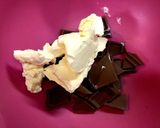 チョコとあんこのパウンドケーキ作り方1写真