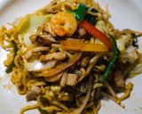 オイスターソースが決めて!上海風焼きそば作り方8写真