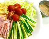 常備のパスタで☆冷やし中華作り方4写真