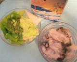 牡蠣と春野菜の＊ペペロンチーノ＊作り方1写真
