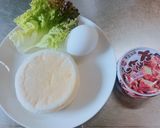 朝食に！照り焼きのマフィン サンド作り方1写真