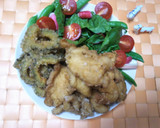 簡単美味しい☆ゴーヤ唐揚げと鶏の唐揚げ作り方8写真