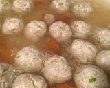 ふきと山椒やわらかつくねの煮物作り方6写真
