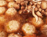 ふきと山椒やわらかつくねの煮物作り方8写真