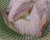マグロと小松菜の炒め物作り方2写真
