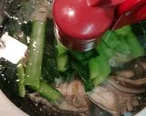 マグロと小松菜の炒め物作り方5写真