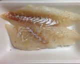 生真たら切身のムニエル？バター焼き？皮無作り方1写真