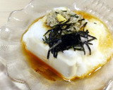 ２０秒おつまみ★とろろで食べる夏の冷や奴作り方3写真