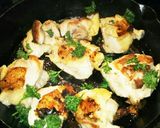 簡単ジューシー鶏ももスキレットステーキ作り方10写真