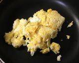 ビールに合うギョウジャニンニクの卵炒め作り方4写真